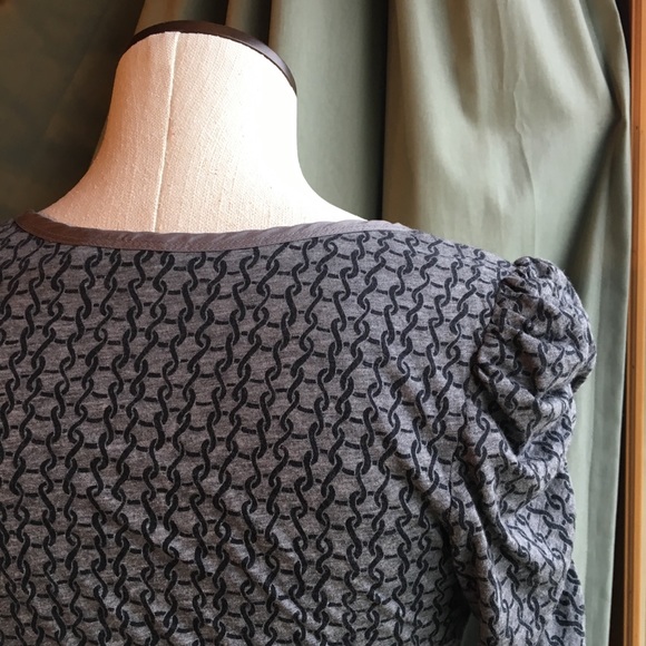 JUICY COUTURE Shirred Sleeve Dress Cotton - Picture 6 of 8